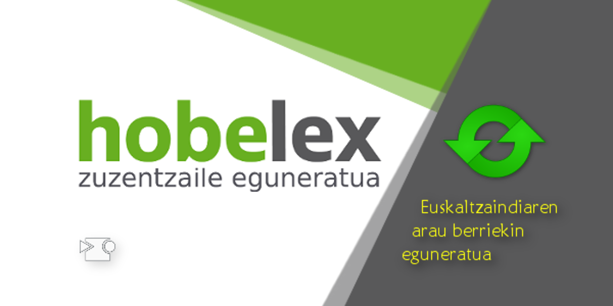 Hobelex, el corrector actualizado con las normas de Euskaltzaindia